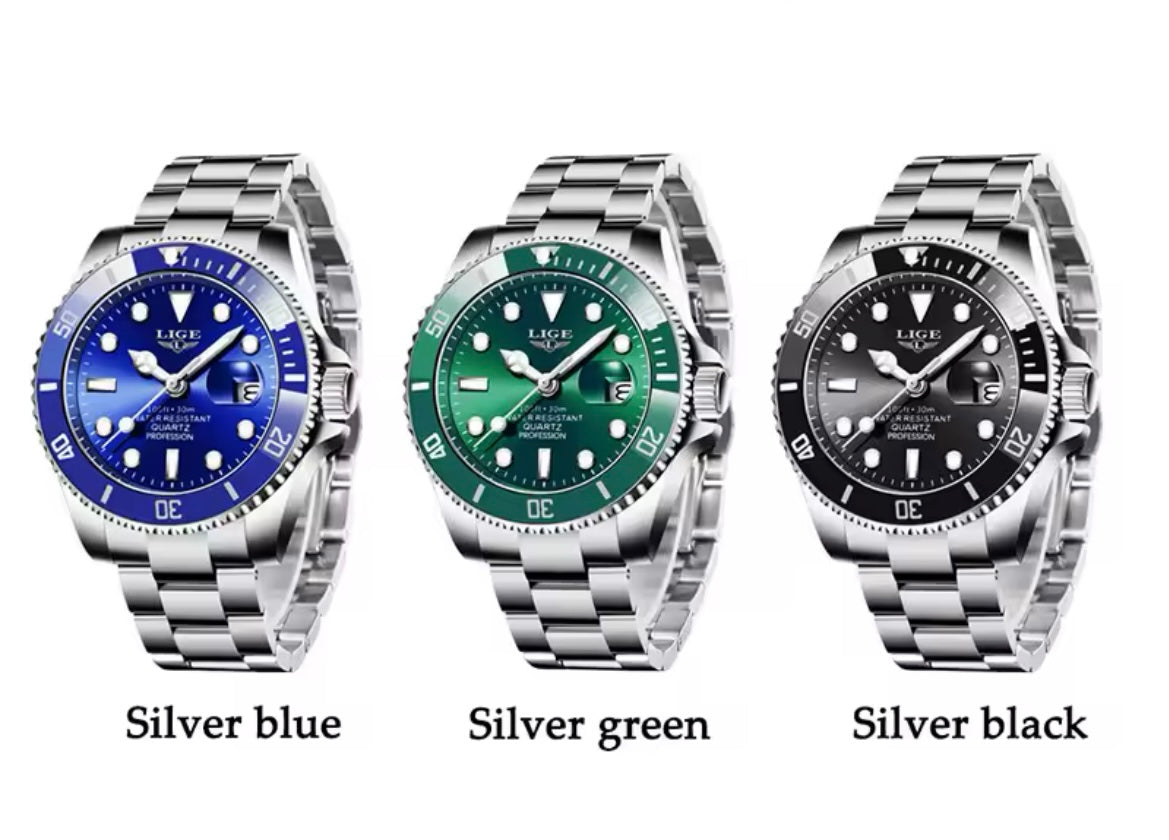 LIGE Watch for Men