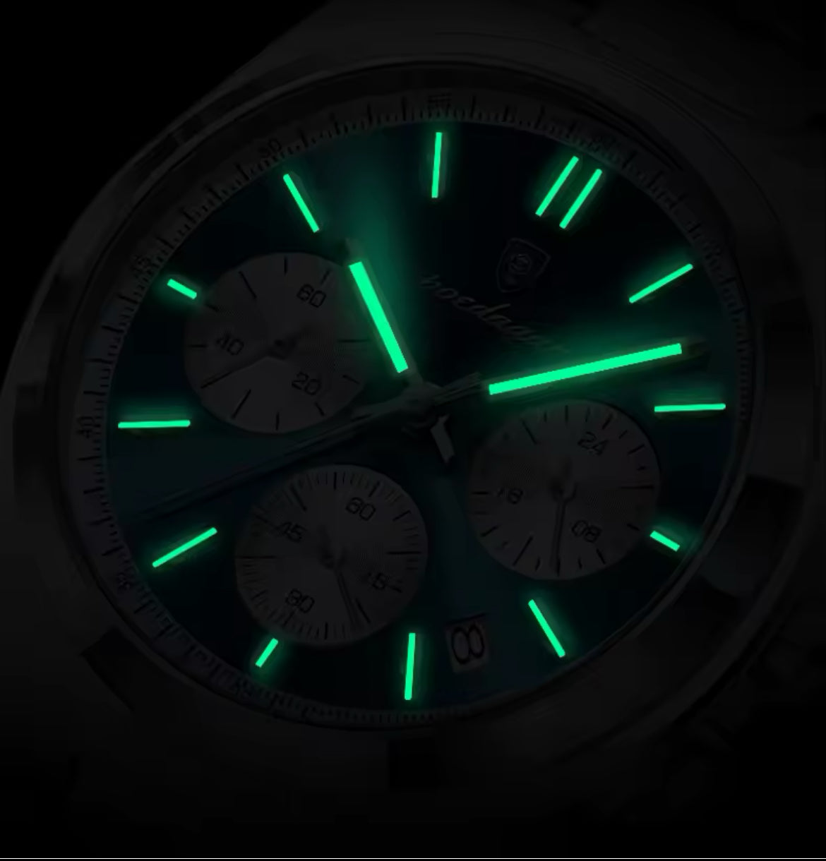 POEDAGAR Precision Watch for Men