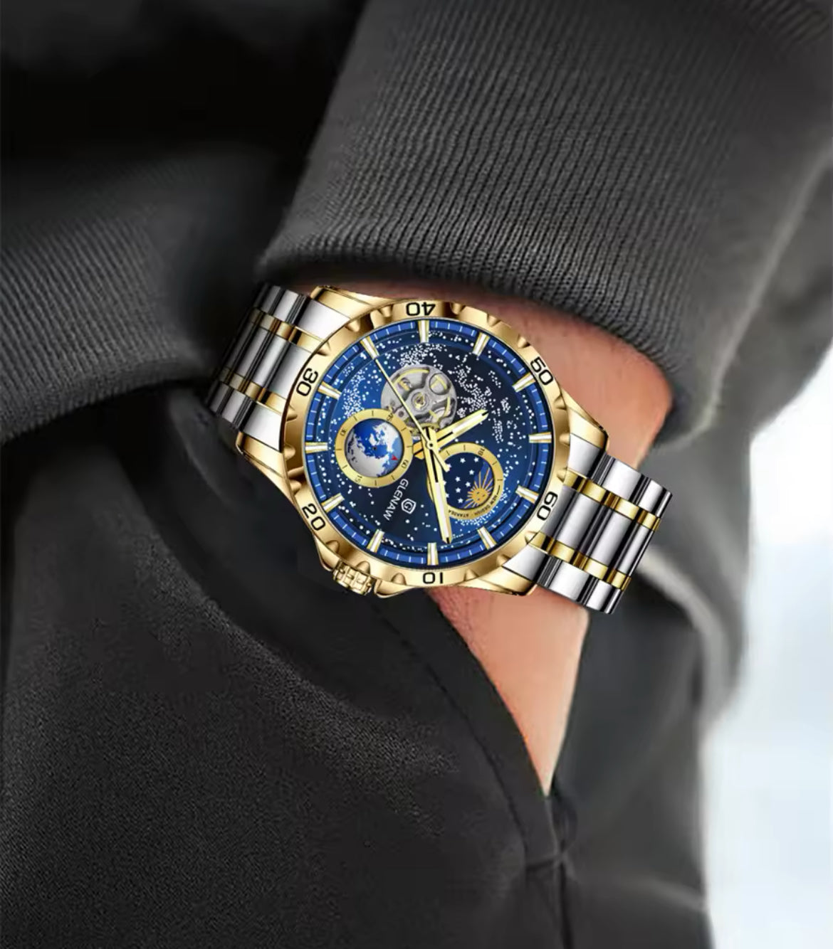GLENAW Starchart Watch for Men