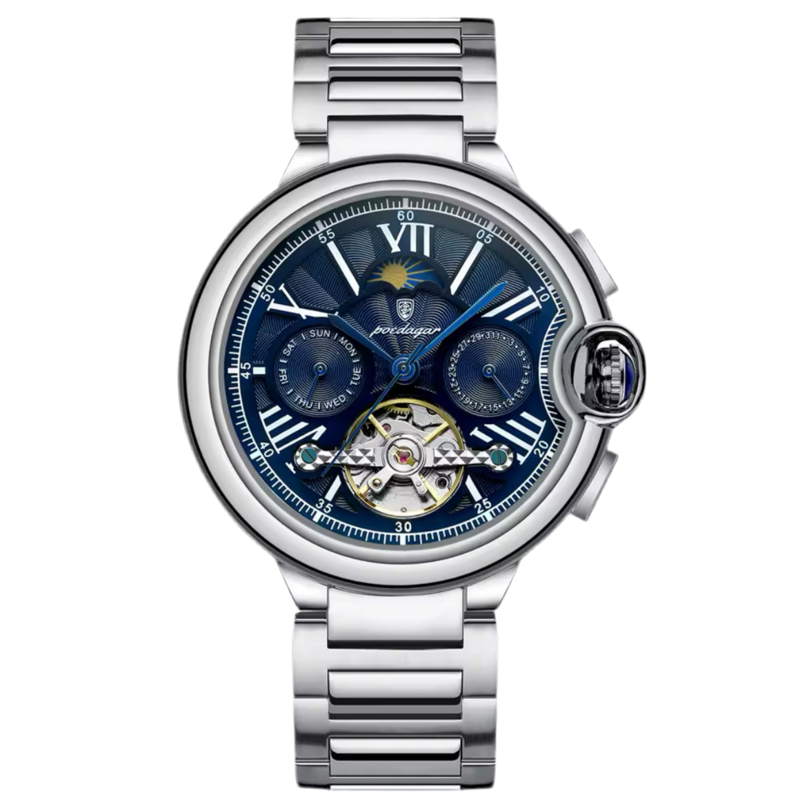 POEDAGAR Mechanism Watch for Men