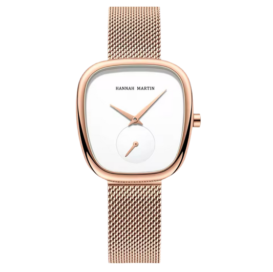 HANNAH MARTIN Curved Square Dial Watch for Women