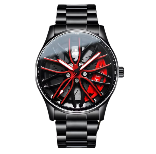 OLEVS Car Rim Watch for Men