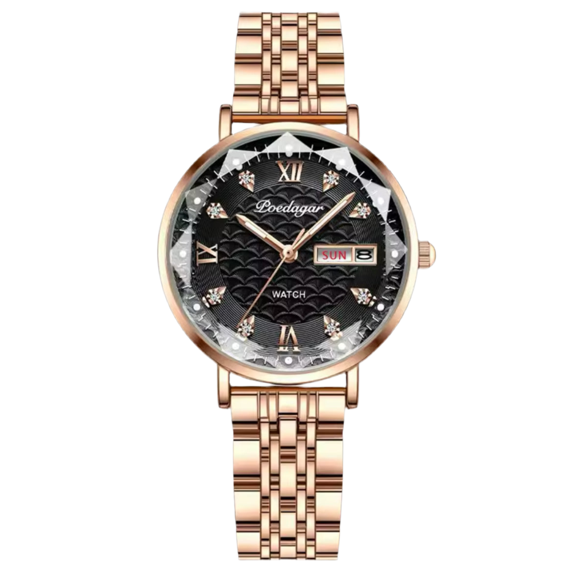 POEDAGAR Diamond Style Watch for Women