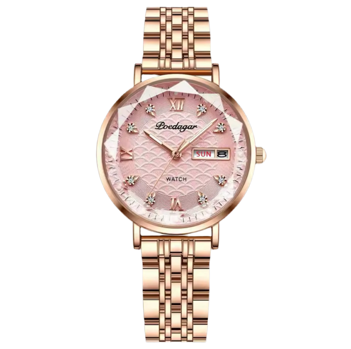 POEDAGAR Diamond Style Watch for Women